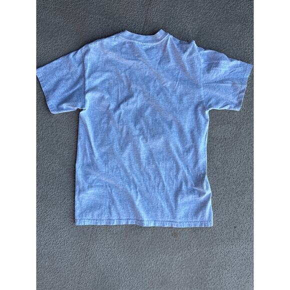 Vintage NHL Philadelphia Flyers USA Made Hanes Heavyweight Heather Gray M - Picture 4 of 7